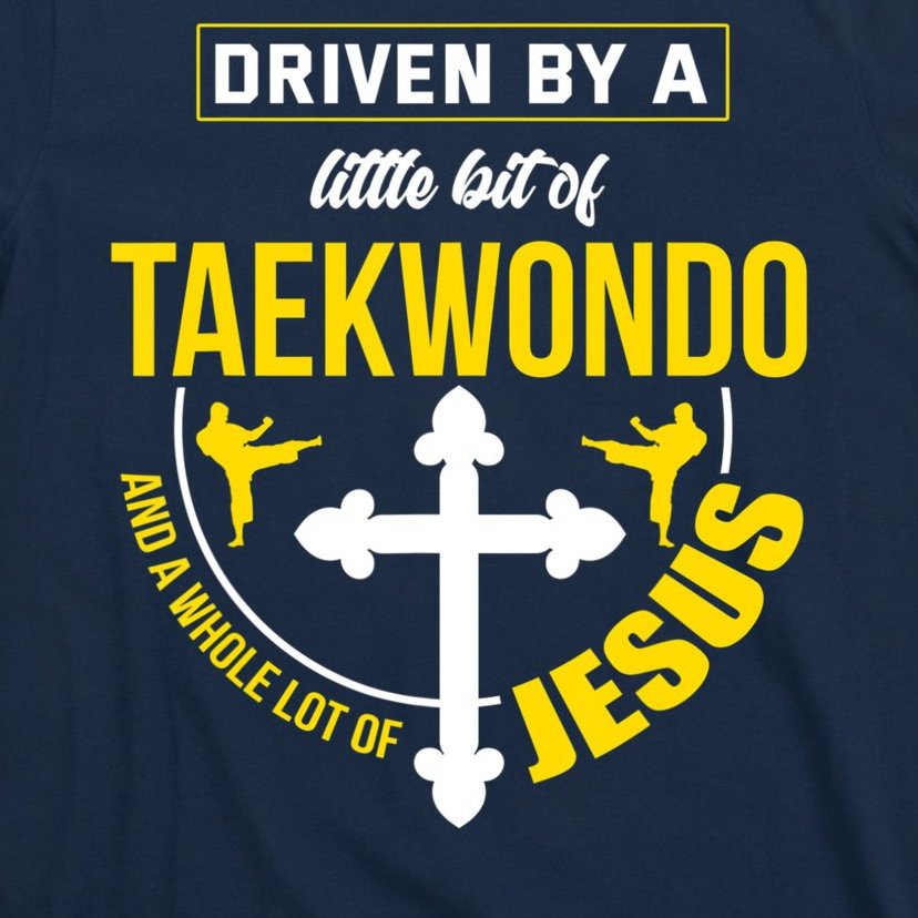 Taekwondo Jesus Martial Arts Christian Taekwondo T-Shirt