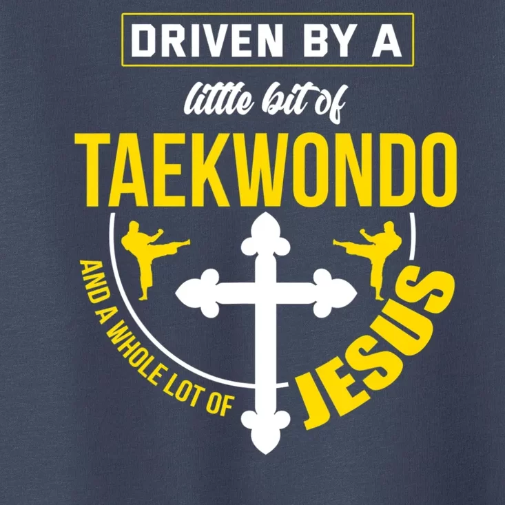 Taekwondo Jesus Martial Arts Christian Taekwondo Toddler T-Shirt