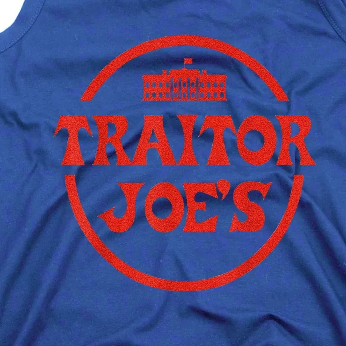 Traitor Joe's MAGA AntiBiden Funny Political Tank Top