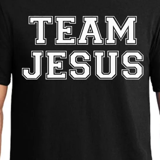 Team Jesus Men Women Kids Fun Christian Pajama Set