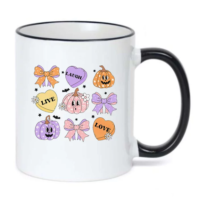 The Joy Of The Harvest Season Black Color Changing Mug