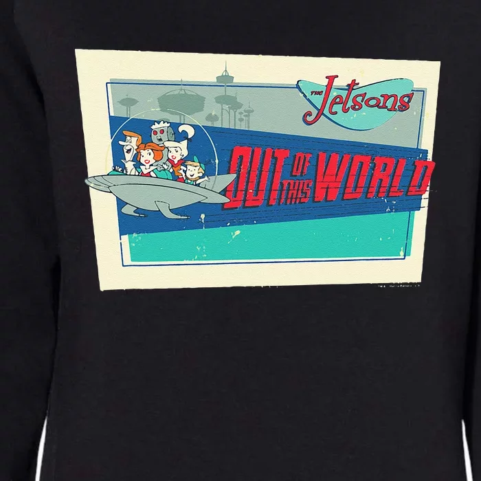 The Jetsons Out Of This World Womens California Wash Sweatshirt