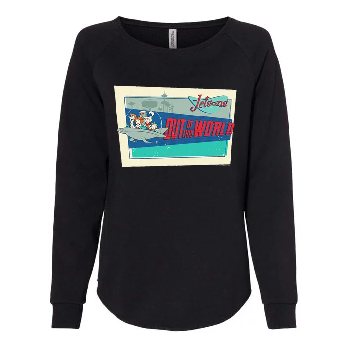 The Jetsons Out Of This World Womens California Wash Sweatshirt