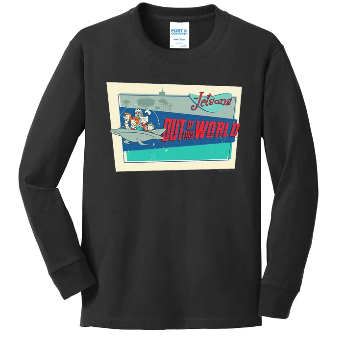 The Jetsons Out Of This World Kids Long Sleeve Shirt