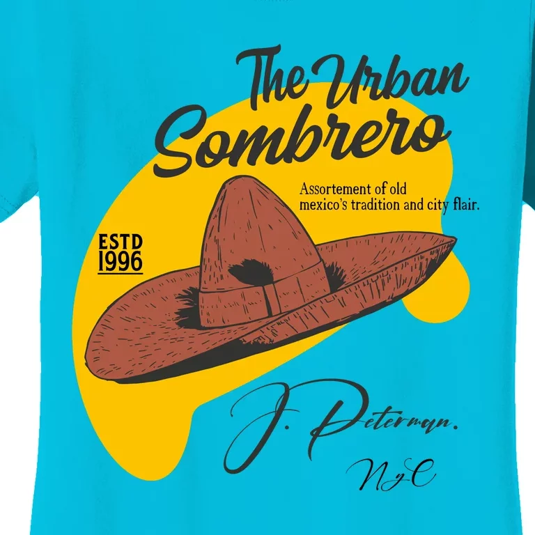 The J. Peterman Urban Sombrero 1996 Women's T-Shirt