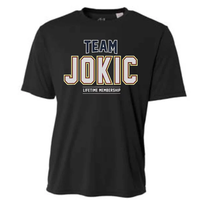 Team Jokic Proud Family Last Name Surname Cooling Performance Crew T-Shirt