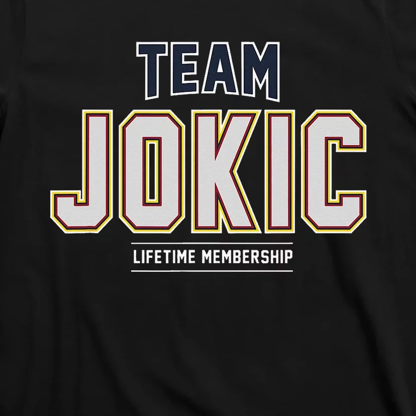 Team Jokic Proud Family Last Name Surname T-Shirt