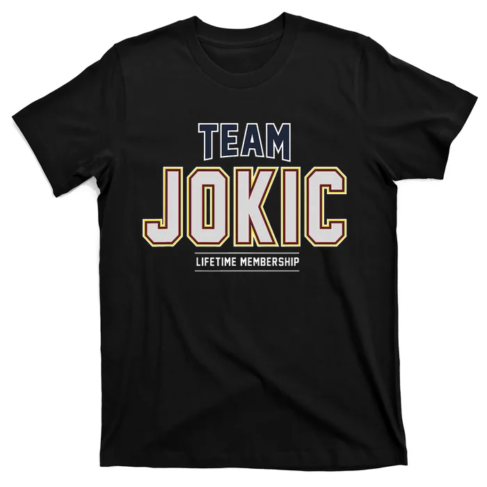 Team Jokic Proud Family Last Name Surname T-Shirt