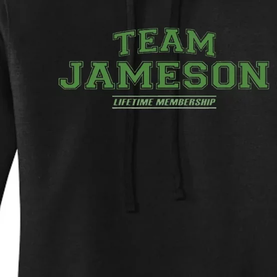 Team Jameson Proud Family Surname Last Name Gift Women's Pullover Hoodie