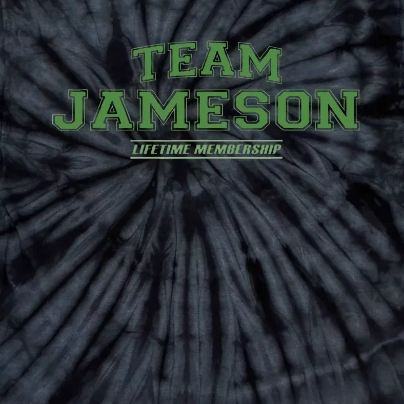 Team Jameson Proud Family Surname Last Name Gift Tie-Dye T-Shirt