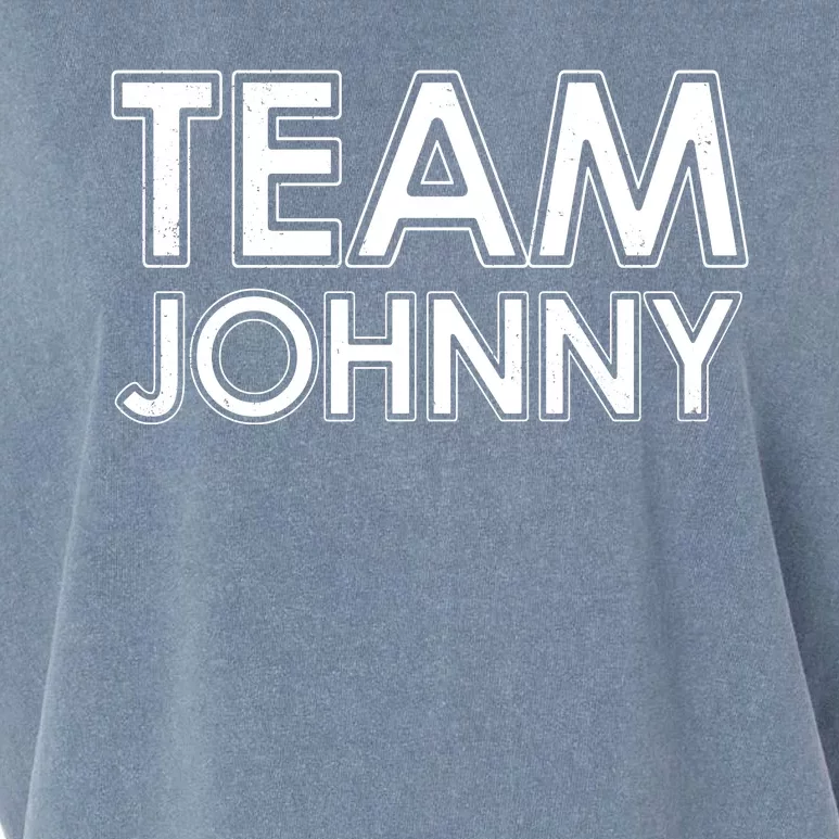 Team Johnny Retro Garment-Dyed Women's Muscle Tee