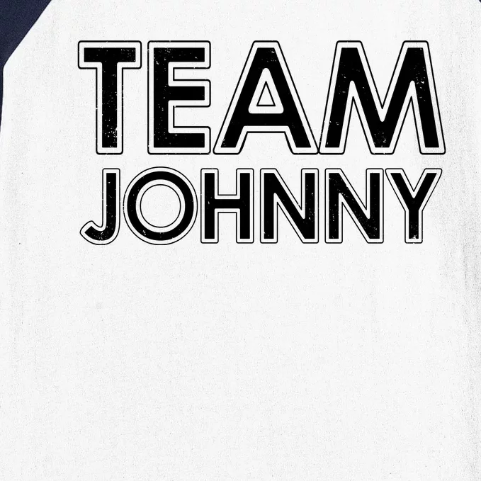 Team Johnny Retro Baseball Sleeve Shirt