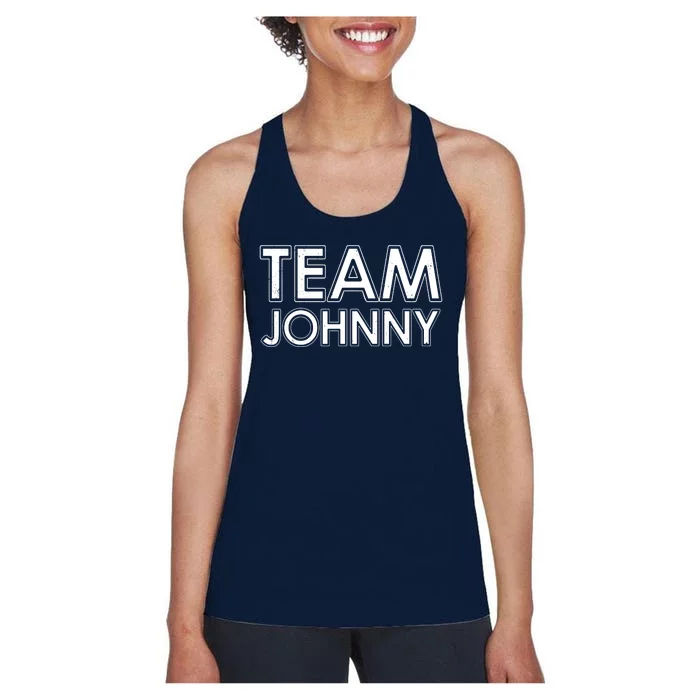 Team Johnny Retro Women's Racerback Tank