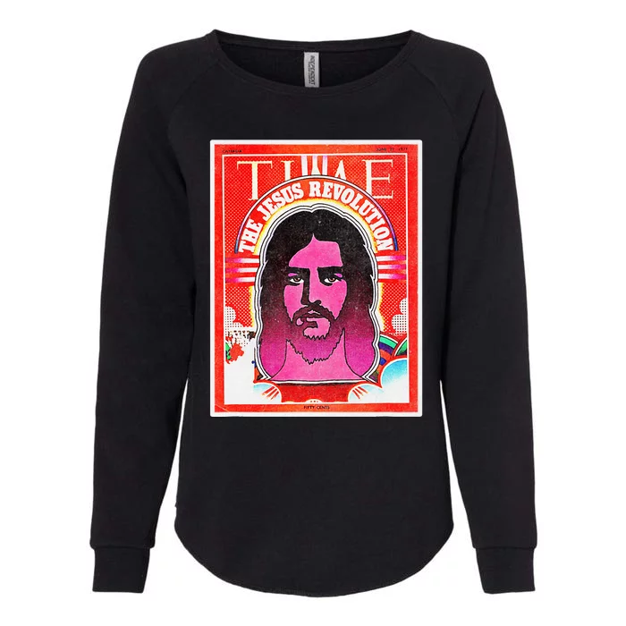 The Jesus Revolution Retro Vintage Christian Revival 70s 60s Womens California Wash Sweatshirt