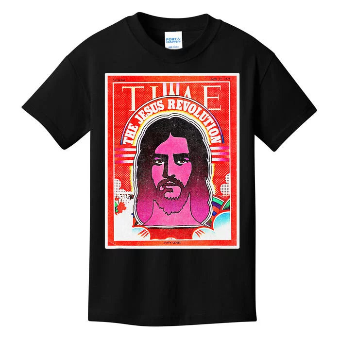 The Jesus Revolution Retro Vintage Christian Revival 70s 60s Kids T-Shirt