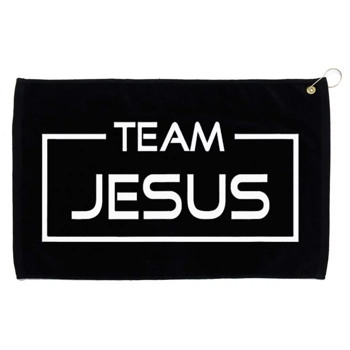 Team Jesus Religious Grommeted Golf Towel