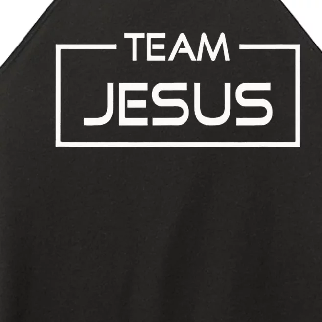 Team Jesus Religious Women’s Perfect Tri Rocker Tank