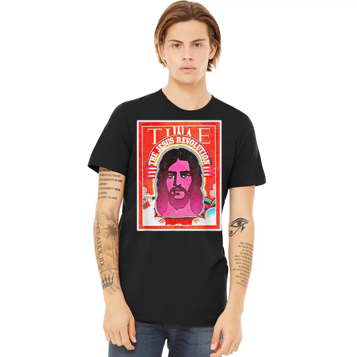 The Jesus Revolution Retro Vintage Christian Revival 70s 60s Premium T-Shirt