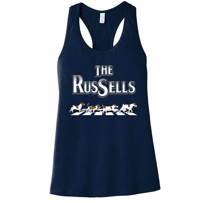 The Jack Russells Funny Jack Russell Terrier JRT Dogs Dog Women's Racerback Tank