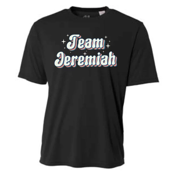 Team Jeremiah Retro Groovy Cooling Performance Crew T-Shirt