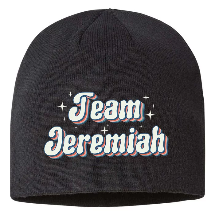 Team Jeremiah Retro Groovy 8 1/2in Sustainable Knit Beanie