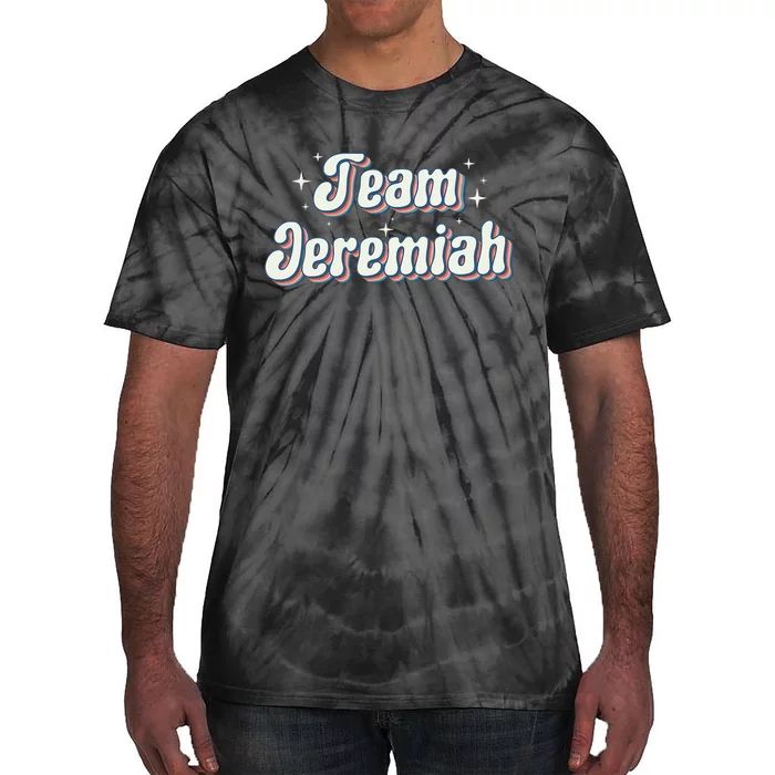 Team Jeremiah Retro Groovy Tie-Dye T-Shirt