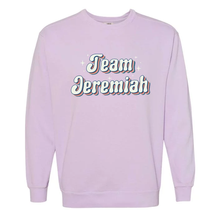 Team Jeremiah Retro Groovy Garment-Dyed Sweatshirt