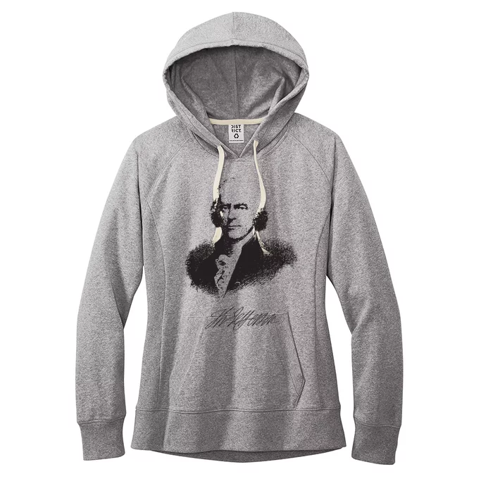 Thomas Jefferson Signature American Hero Presidential Women's Fleece Hoodie