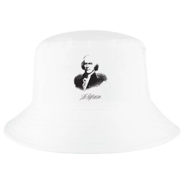 Thomas Jefferson Signature American Hero Presidential Cool Comfort Performance Bucket Hat