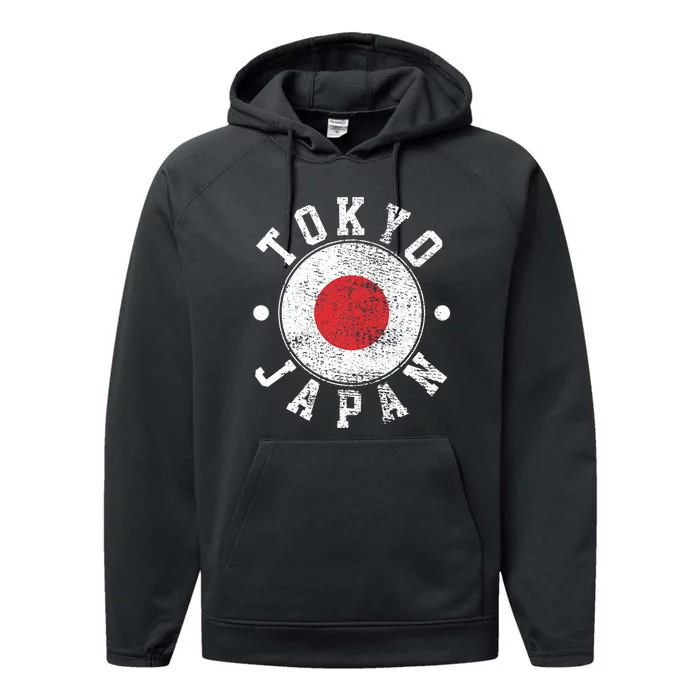 Tokyo Japan Performance Fleece Hoodie