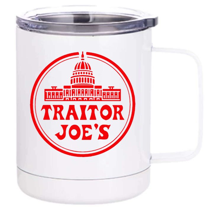 Traitor Joes Front & Back 12oz Stainless Steel Tumbler Cup