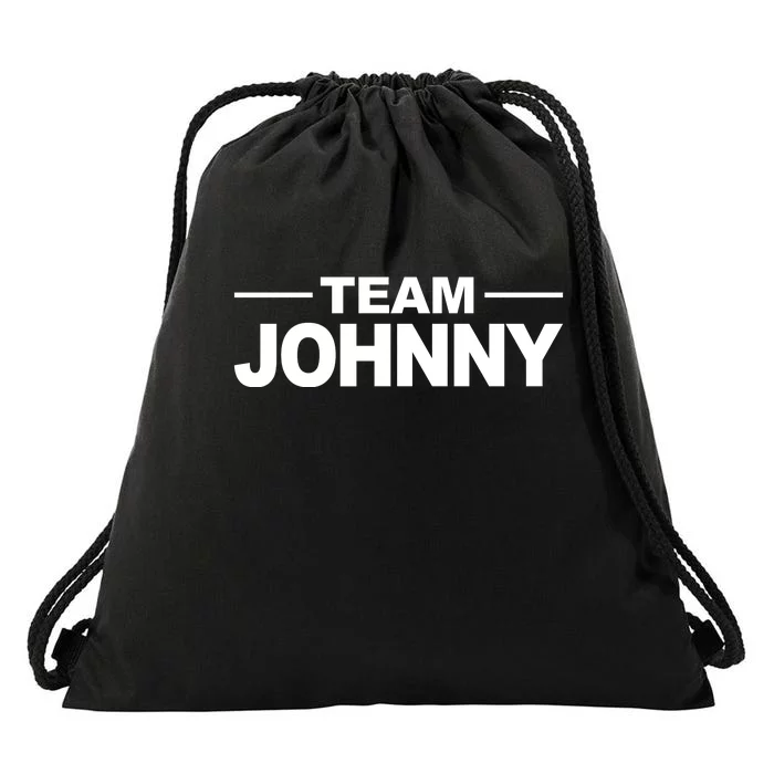 Team Johnny Drawstring Bag