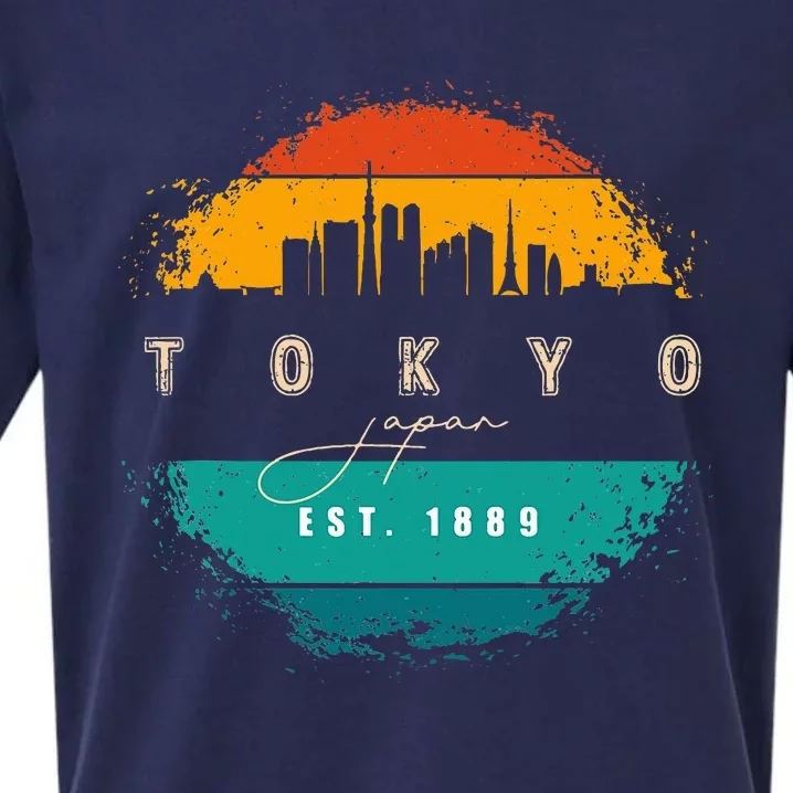 Tokyo Japan Sueded Cloud Jersey T-Shirt