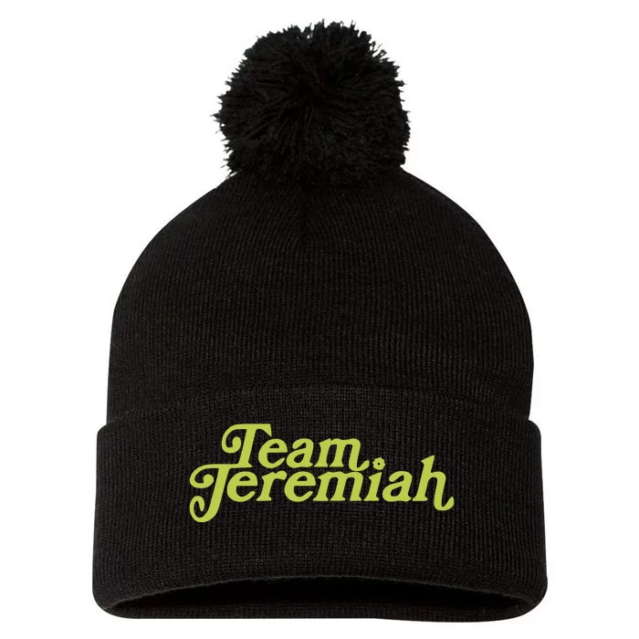 Team Jeremiah Pom Pom 12in Knit Beanie