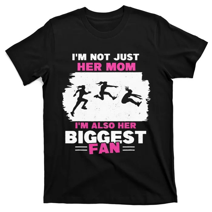 Triple Jumper Track And Field Mother Mom Of Long Jump T-Shirt