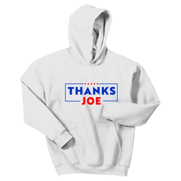 Thanks Joe Thank You Joe Biden Thank You President Kids Hoodie