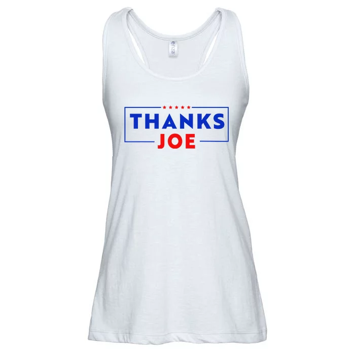 Thanks Joe Thank You Joe Biden Thank You President Ladies Essential Flowy Tank