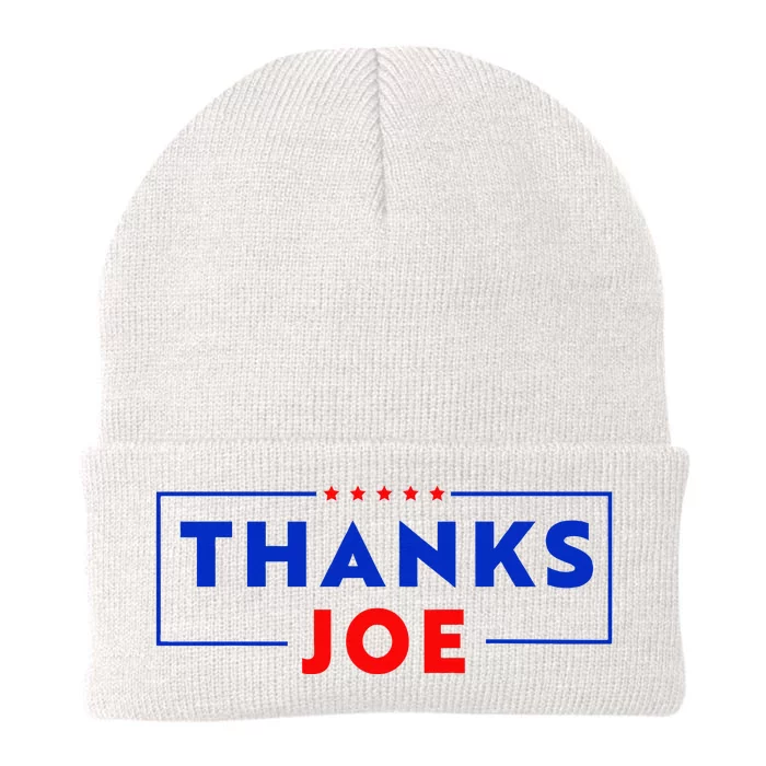 Thanks Joe Thank You Joe Biden Thank You President Knit Cap Winter Beanie