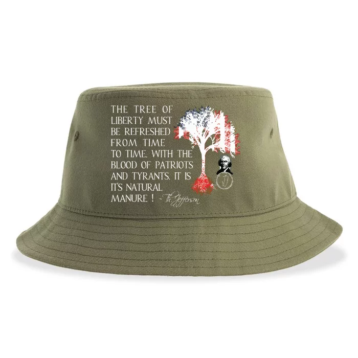 Thomas Jefferson Tree Of Liberty Sustainable Bucket Hat