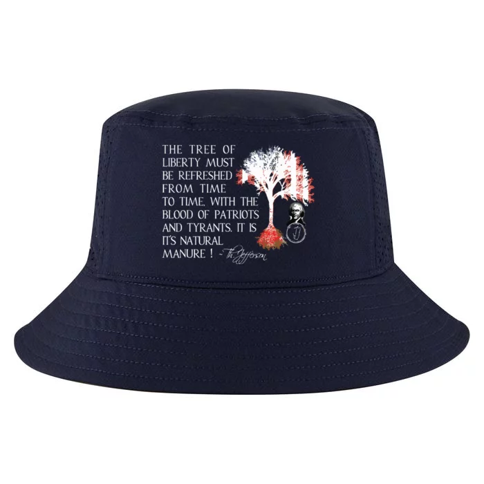 Thomas Jefferson Tree Of Liberty Cool Comfort Performance Bucket Hat