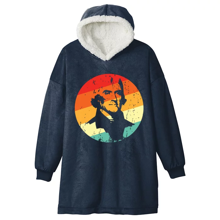 Thomas Jefferson Hooded Wearable Blanket