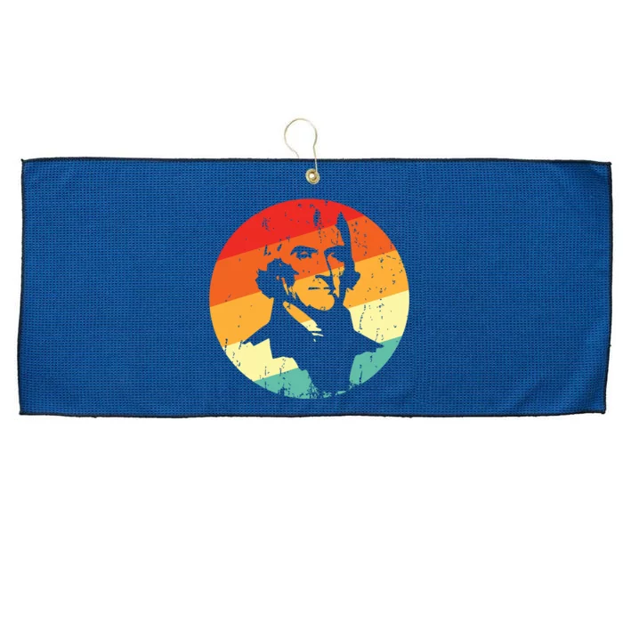 Thomas Jefferson Large Microfiber Waffle Golf Towel