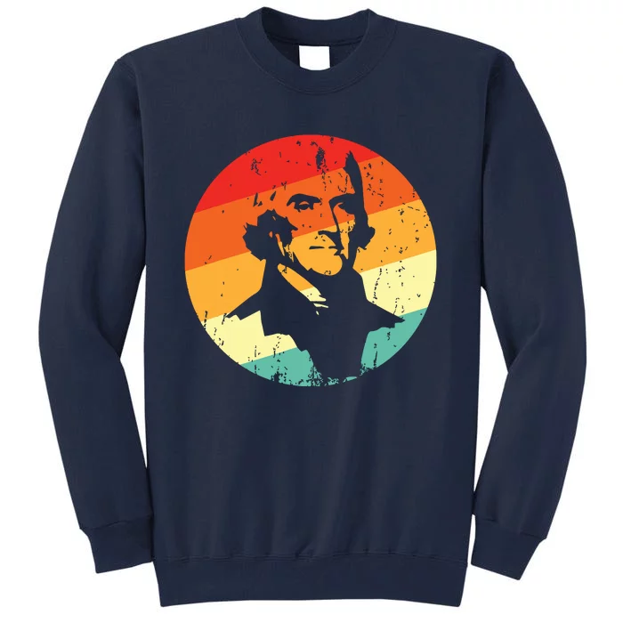 Thomas Jefferson Tall Sweatshirt