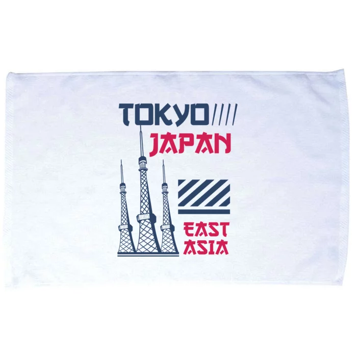 Tokyo Japan Microfiber Hand Towel