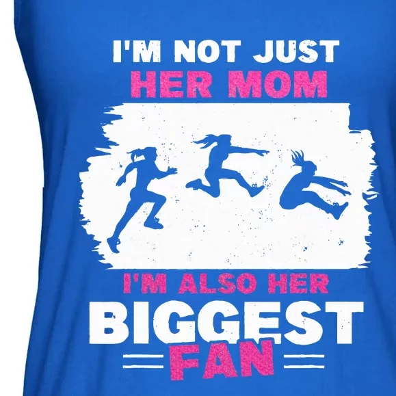 Triple Jumper Track And Field Mother Ladies Essential Flowy Tank