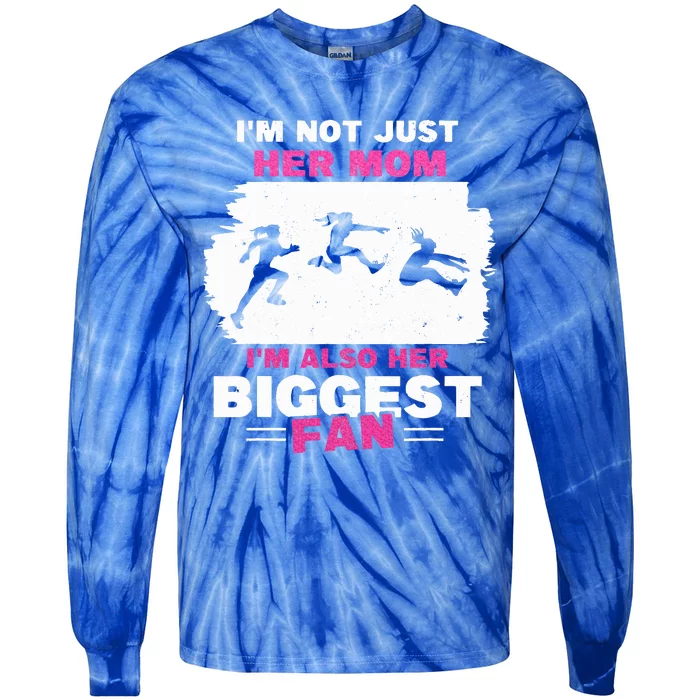 Triple Jumper Track And Field Mother Tie-Dye Long Sleeve Shirt