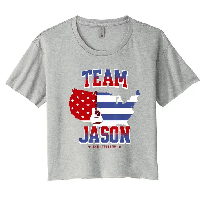 Team Jason Women's Crop Top Tee