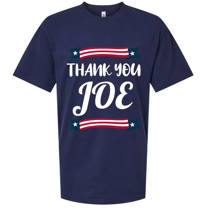 Thanks Joe Thank You Joe Biden Sueded Cloud Jersey T-Shirt