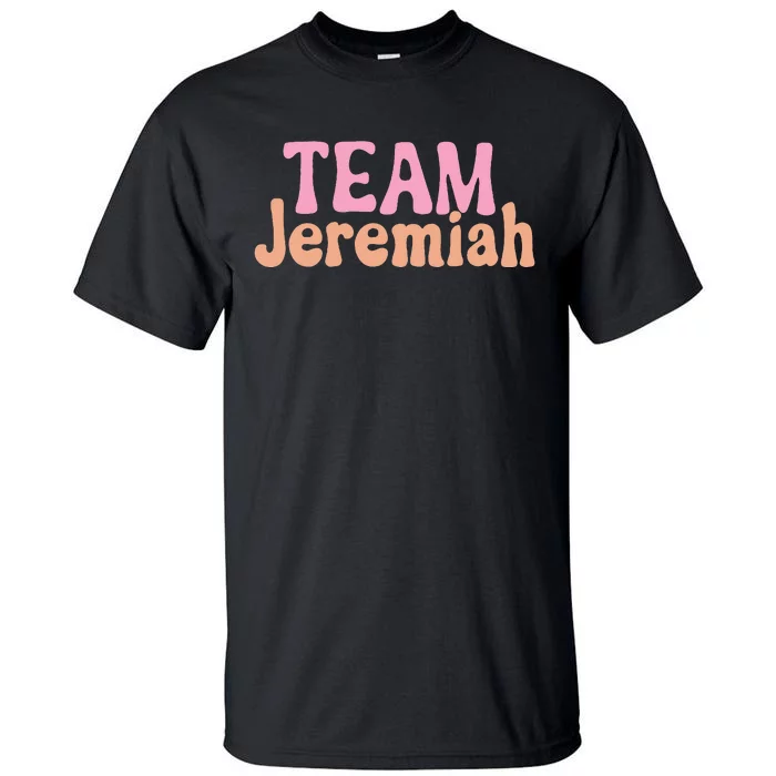 Team Jeremiah Tall T-Shirt