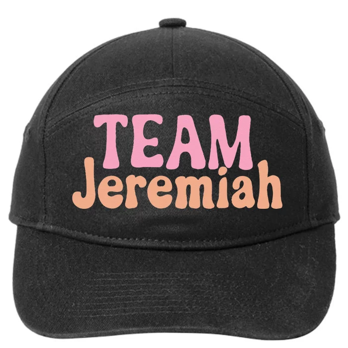 Team Jeremiah 7-Panel Snapback Hat